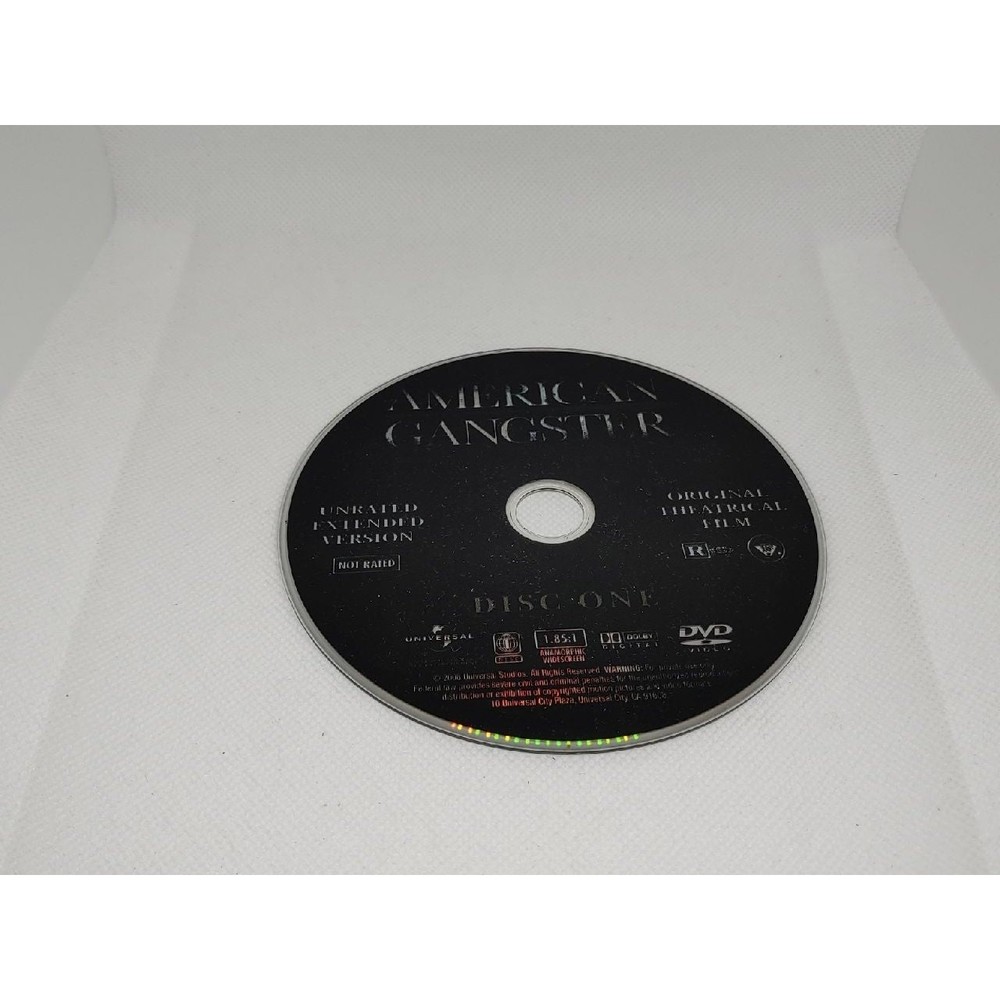 Denzel Washington & Russel Crowe American Gangster DVD good condition